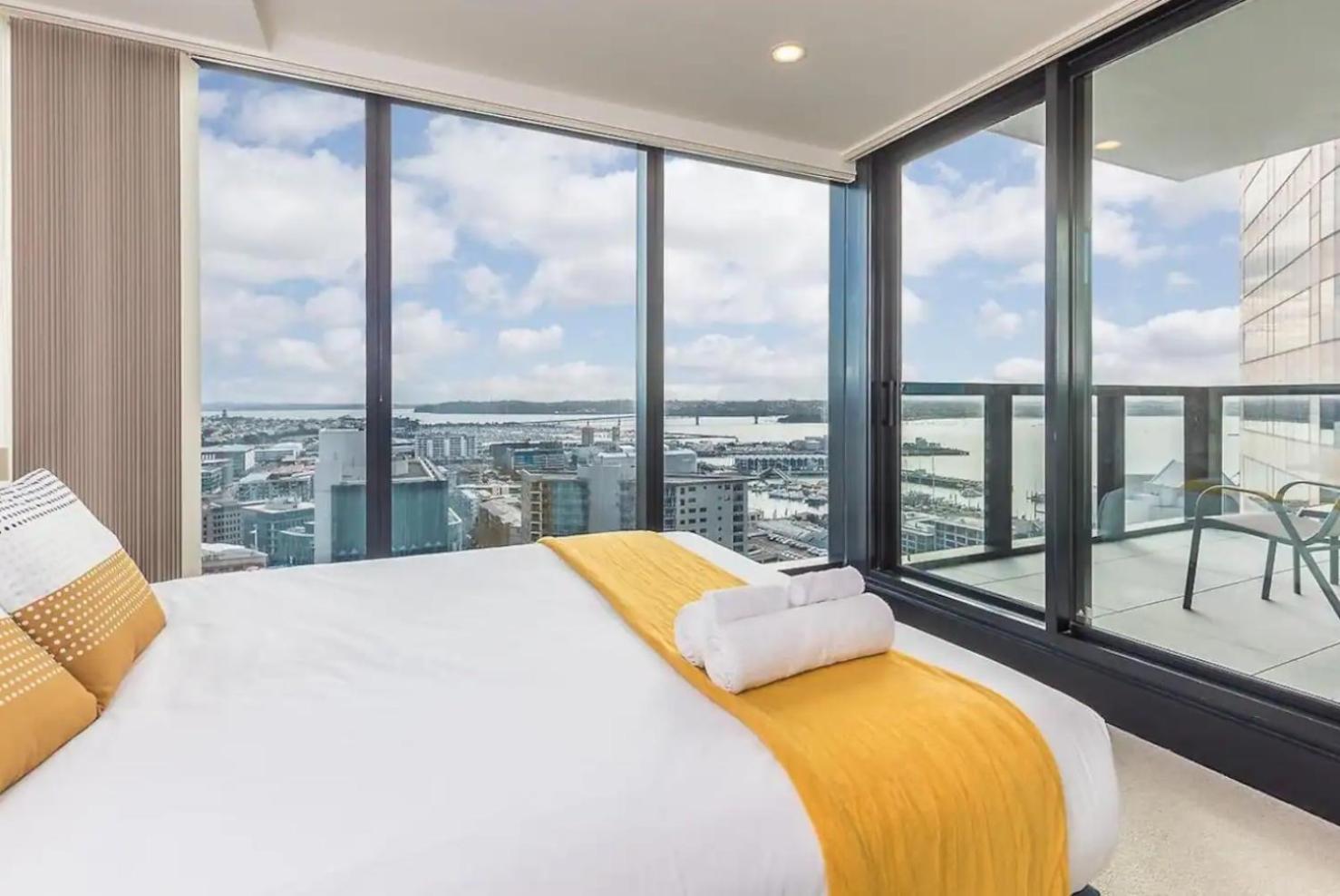 Apartament Magnificent Skytower, Sea, Habour View In Cbd Auckland Zewnętrze zdjęcie