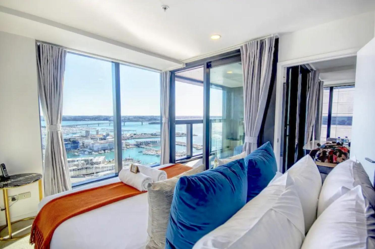 Apartament Magnificent Skytower, Sea, Habour View In Cbd Auckland Zewnętrze zdjęcie