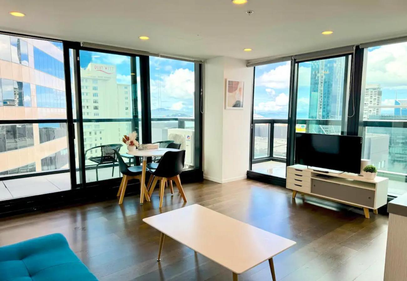 Apartament Magnificent Skytower, Sea, Habour View In Cbd Auckland Zewnętrze zdjęcie
